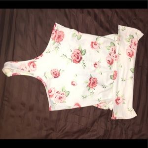 Rose summer body suit